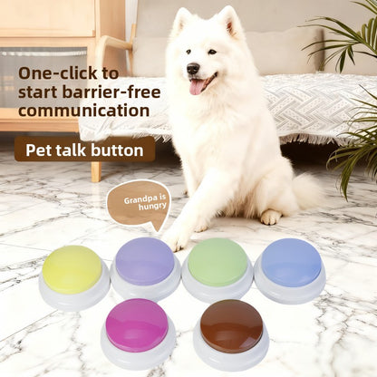 Dog Button Talking Pet Training Voice Recorder