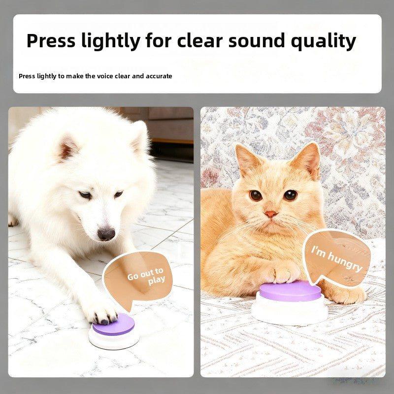 Dog Button Talking Pet Training Voice Recorder