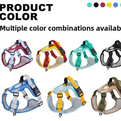 Dog Chest Strap Traction Rope Vest Type Large Dog Adjustable Traction Rope