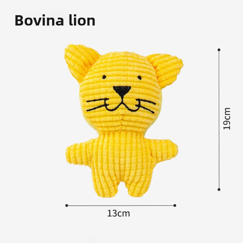 Dog chew-resistant plush toy