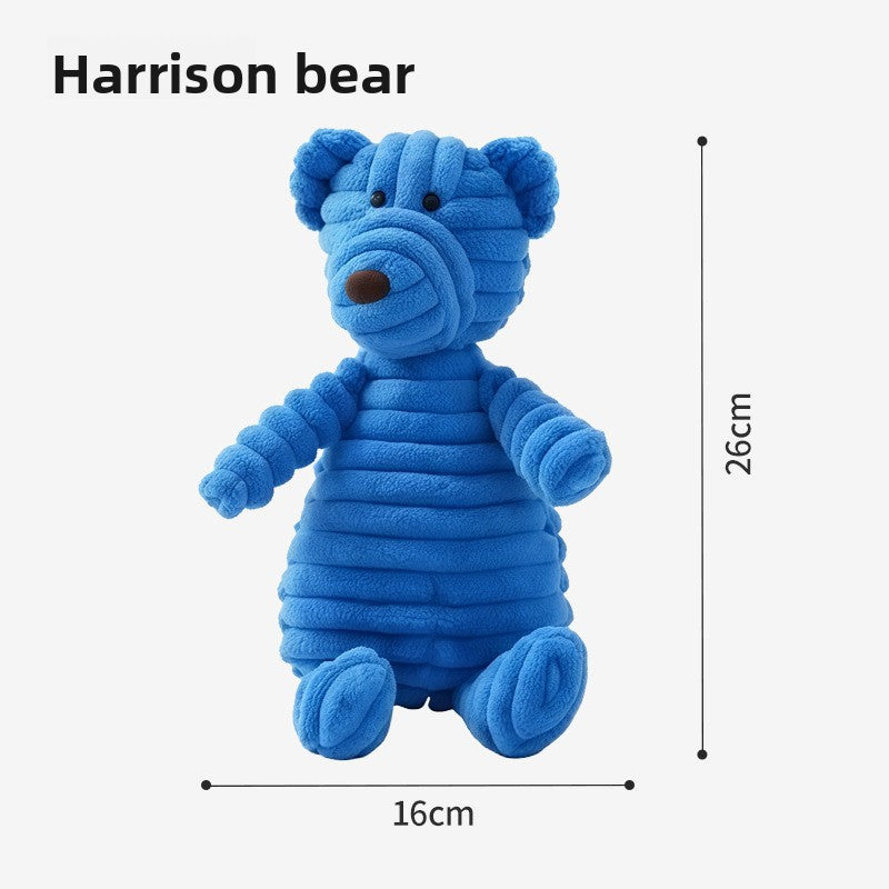Dog chew-resistant plush toy