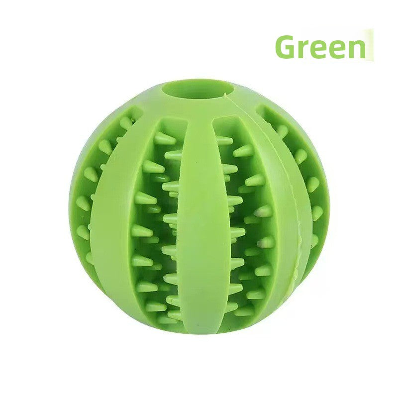 Dog Chew Toy Tug Rope Treat Ball