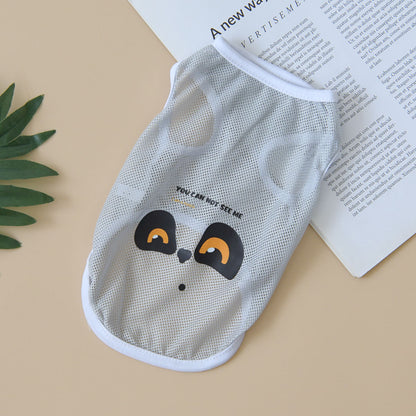 Dog Clothes Spring and Summer Cool Mesh Ves