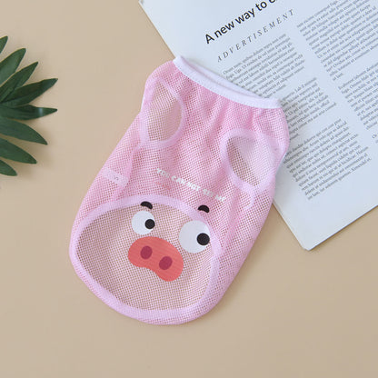 Dog Clothes Spring and Summer Cool Mesh Ves