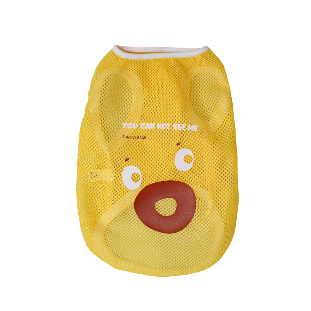 Dog Clothes Spring and Summer Cool Mesh Ves