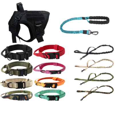 Dog collar leash