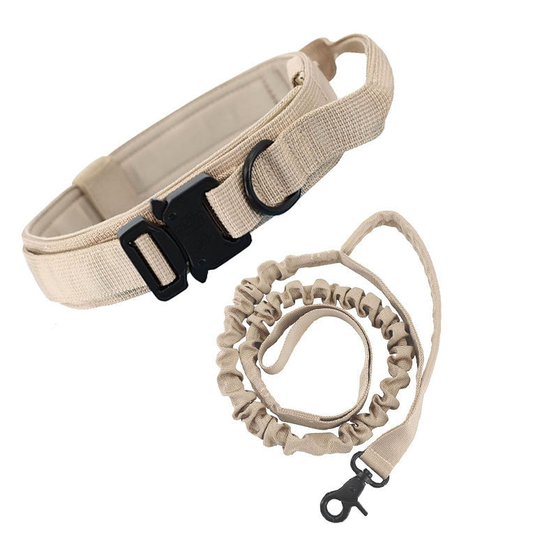 Dog collar leash