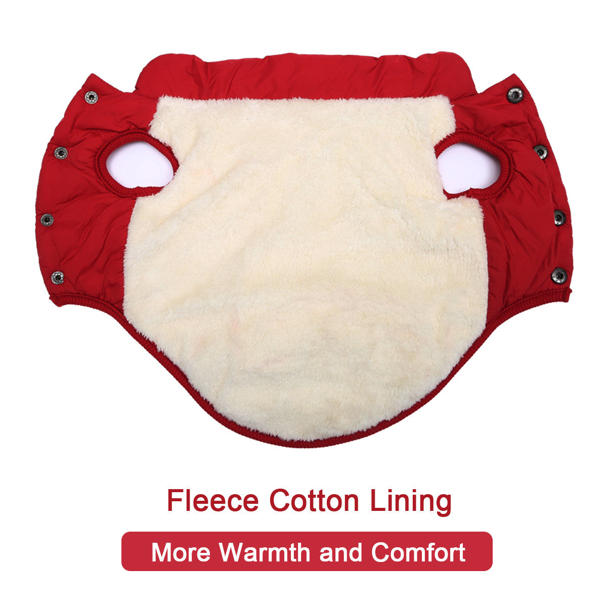 Dog cotton-padded clothes