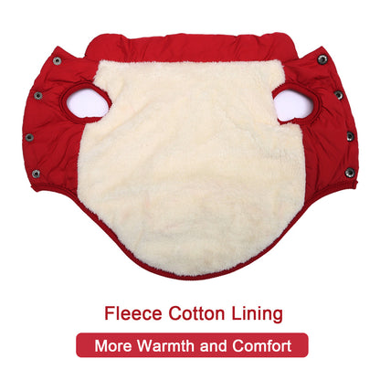 Dog cotton-padded clothes