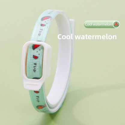 Dog deworming collar