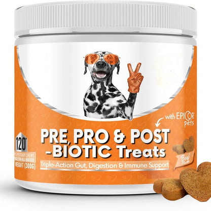 Dog Digestive Health Chewable Tablets