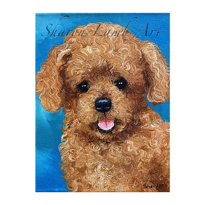 Dog Digital Acrylic Oil Painting Kit
