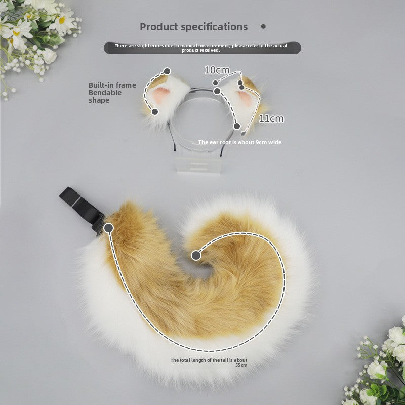 Dog Ear Headband Cartoon Hair Accessories