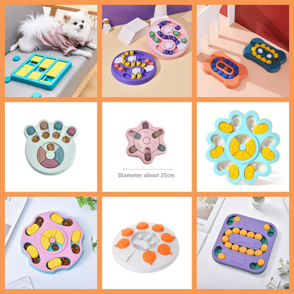 dog educational toy feeder