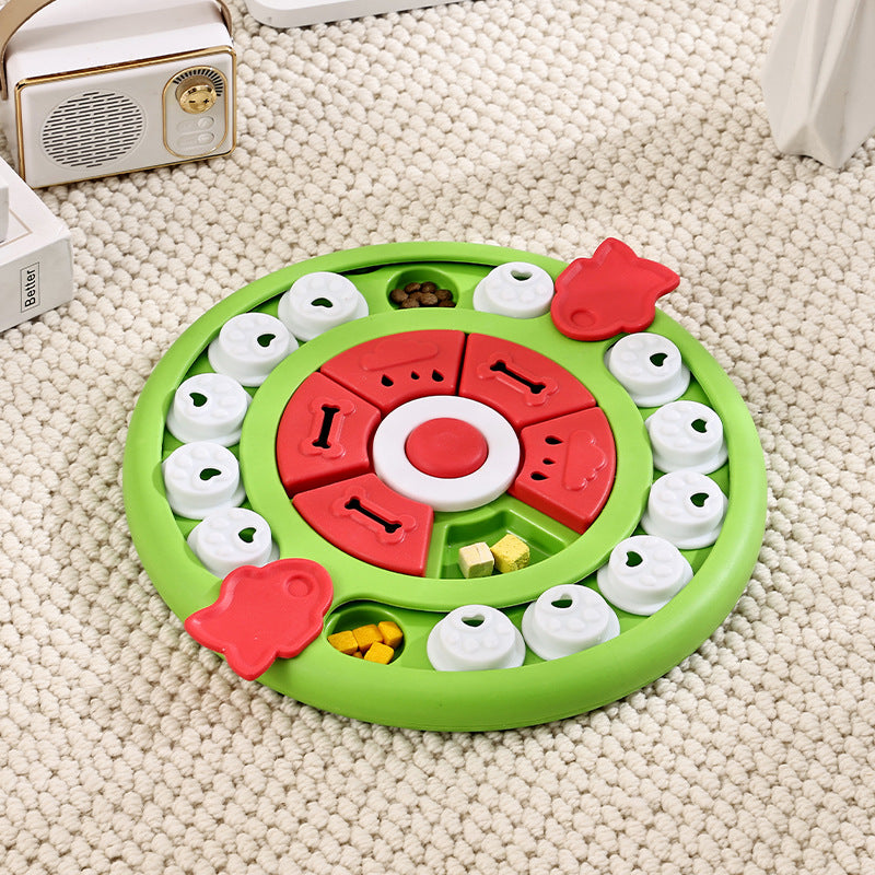 dog educational toy feeder