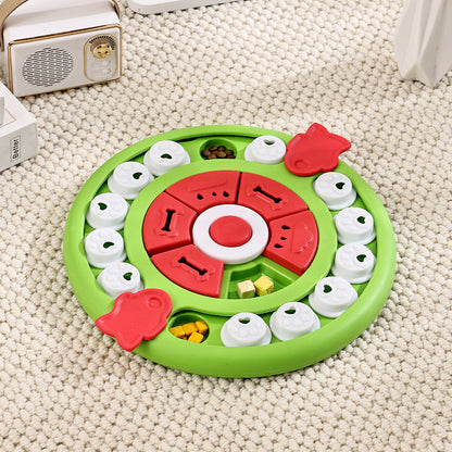 dog educational toy feeder