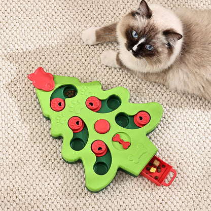dog educational toy feeder