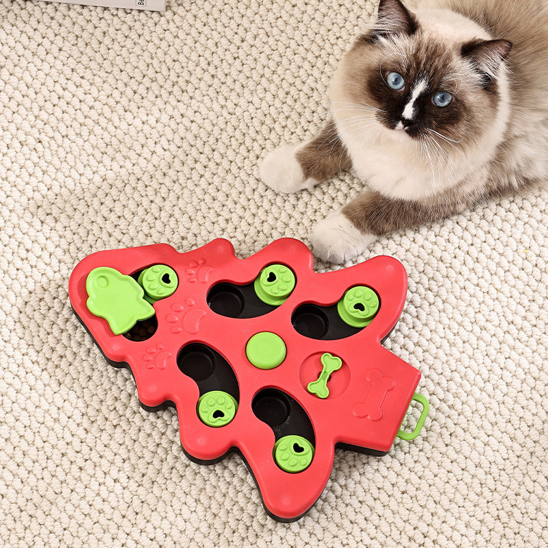 dog educational toy feeder