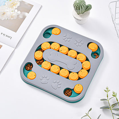 dog educational toy feeder