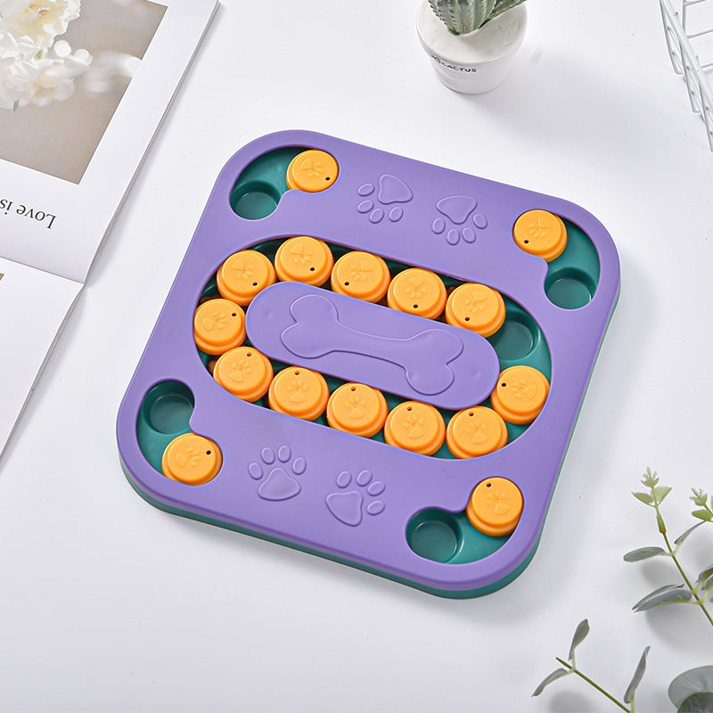 dog educational toy feeder