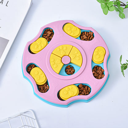 dog educational toy feeder