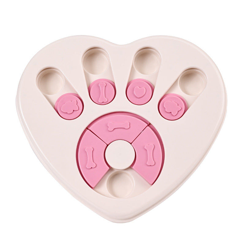 dog educational toy feeder