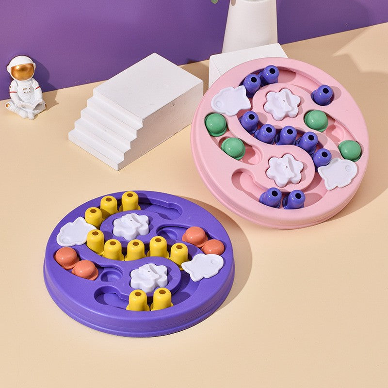 dog educational toy feeder