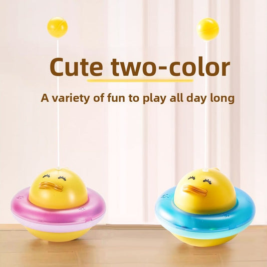 Dog educational toy, untoppleable doll toy ball