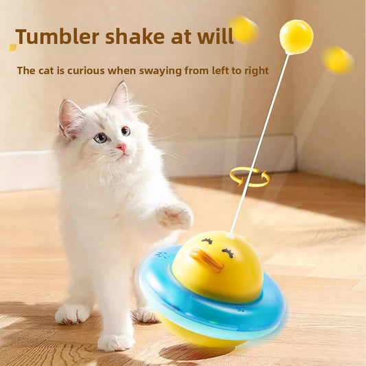 Dog educational toy, untoppleable doll toy ball