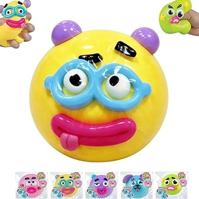 Dog Face Changing Squeeze Ball