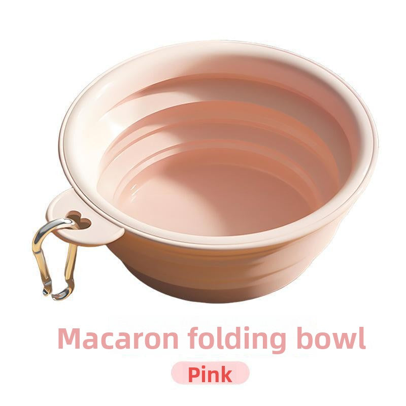 Dog folding bowl