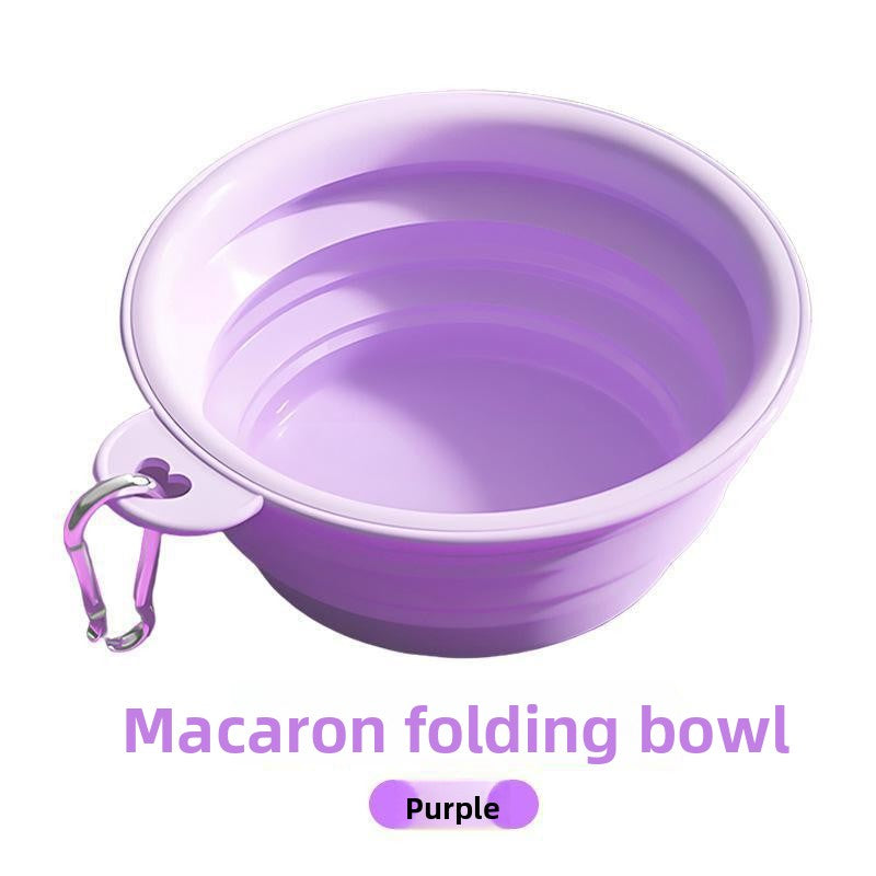 Dog folding bowl