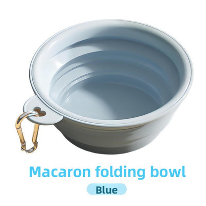 Dog folding bowl