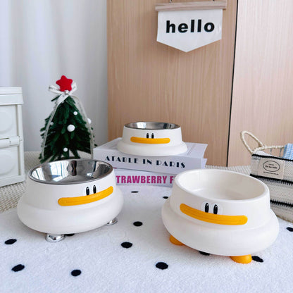 Dog food bowl
