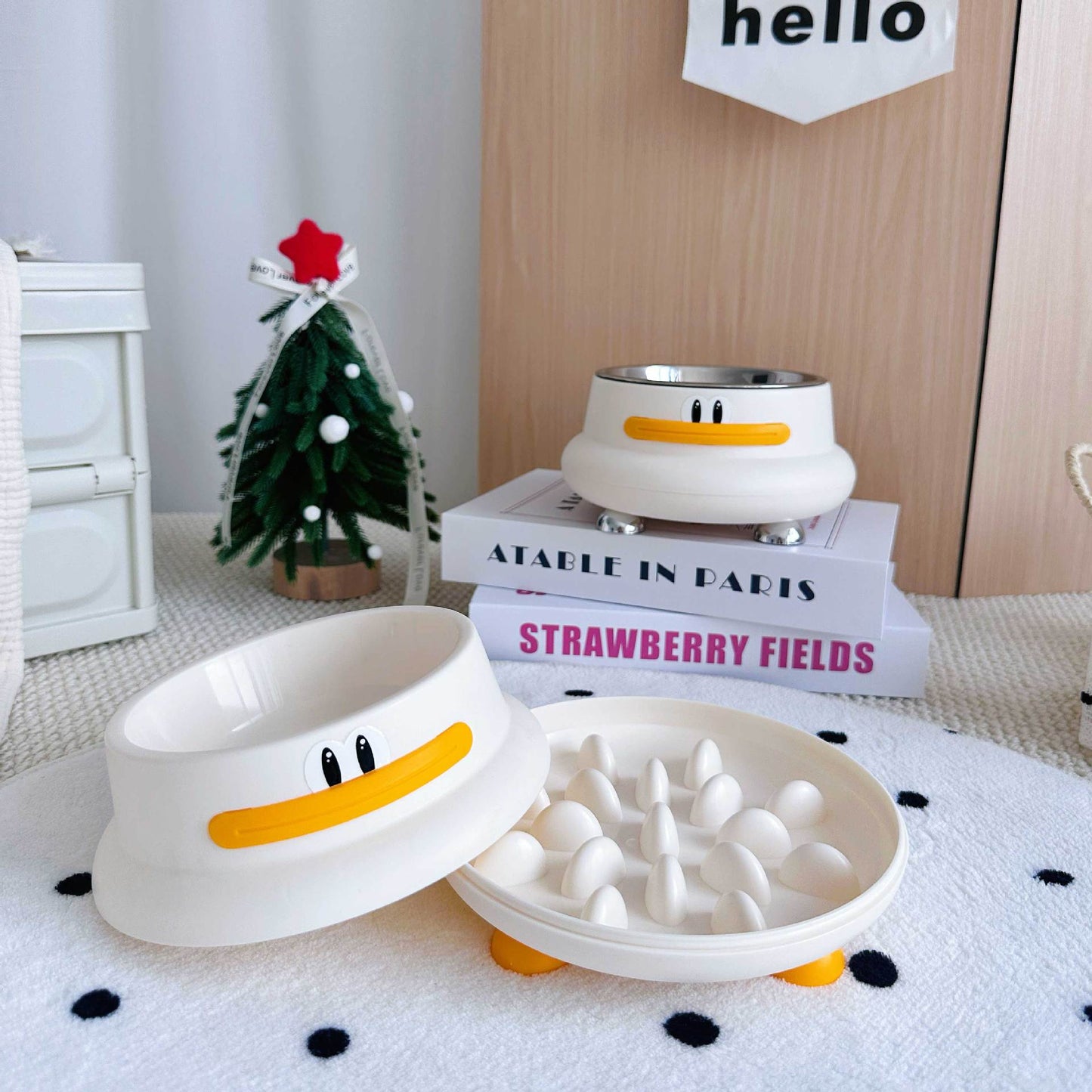 Dog food bowl