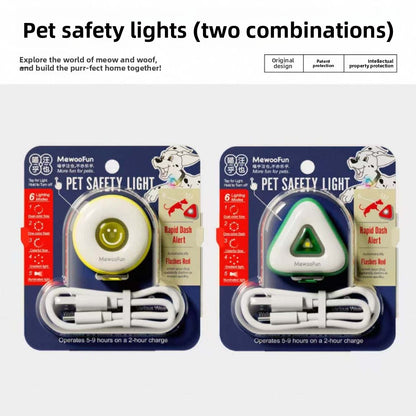 Dog glowing collar