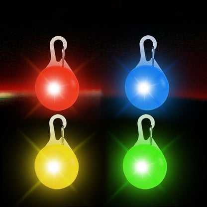 Dog glowing dog collar