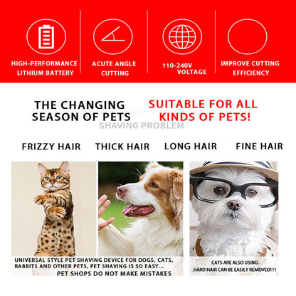 Dog hair clippers