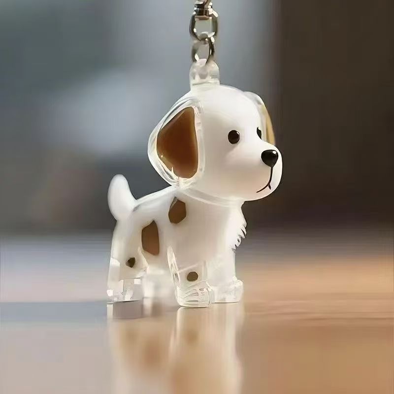 Dog Hair Storage Box Keychain