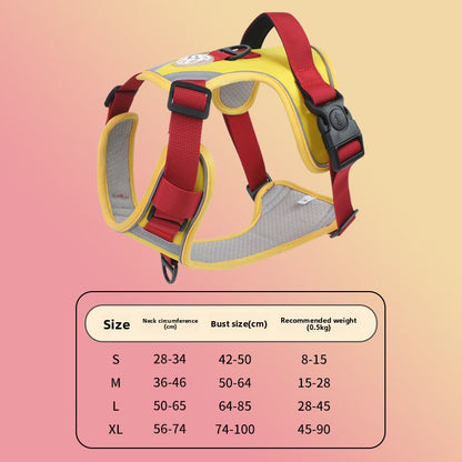 Dog Harness Vest-Style Leash Anti-Pull for Small Medium Large Dogs Reflective Leash