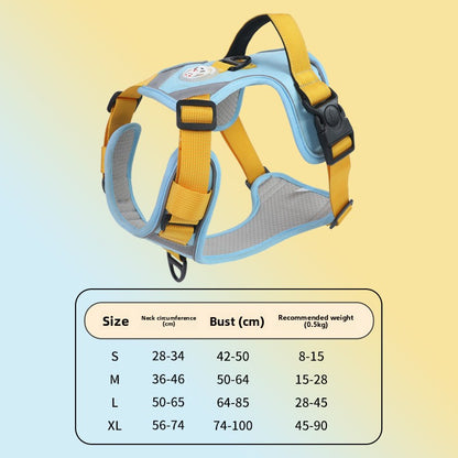 Dog Harness Vest-Style Leash Anti-Pull for Small Medium Large Dogs Reflective Leash