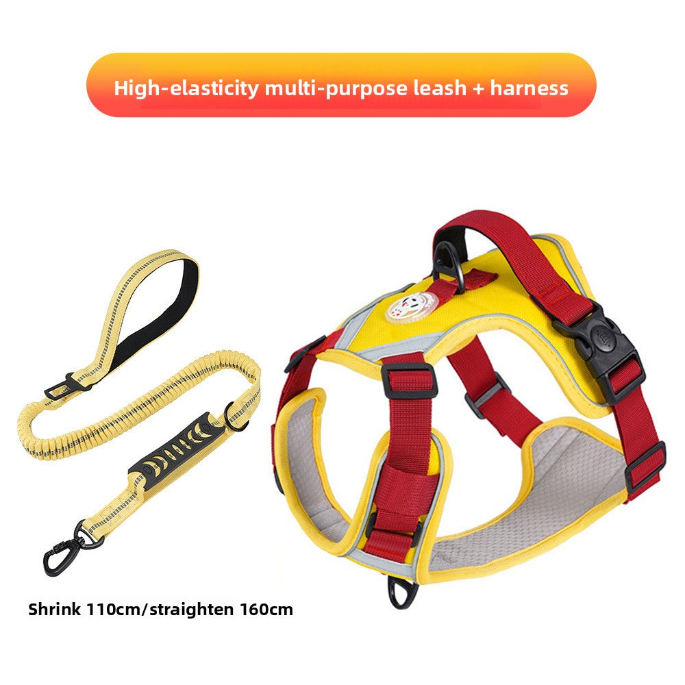 Dog Harness Vest-Style Leash Anti-Pull
