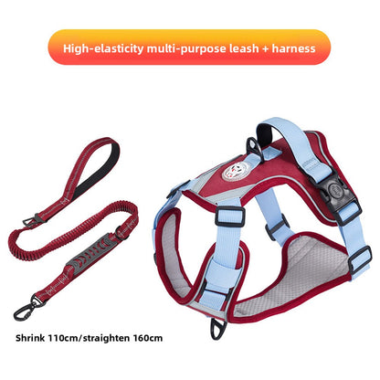 Dog Harness Vest-Style Leash Anti-Pull