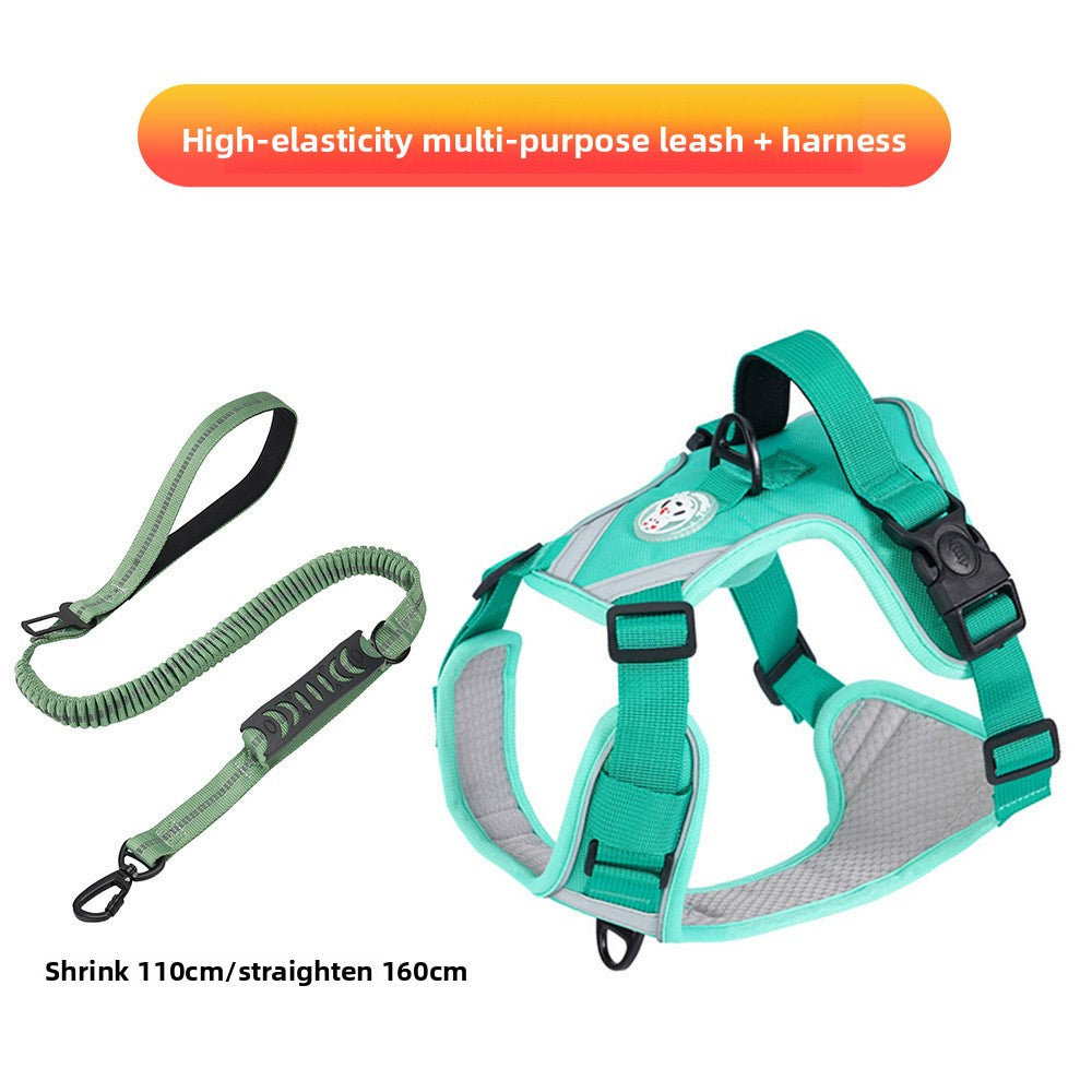 Dog Harness Vest-Style Leash Anti-Pull