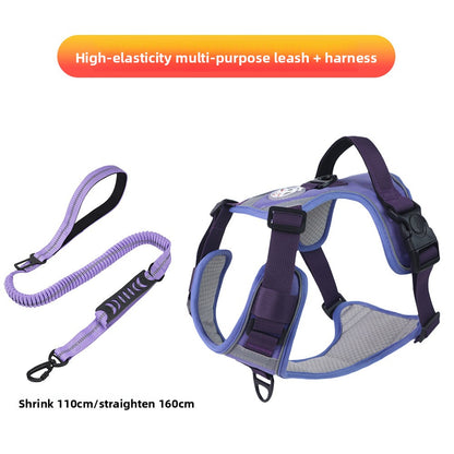 Dog Harness Vest-Style Leash Anti-Pull