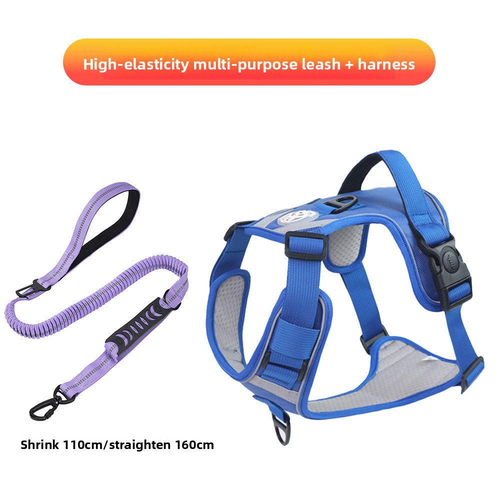 Dog Harness Vest-Style Leash Anti-Pull