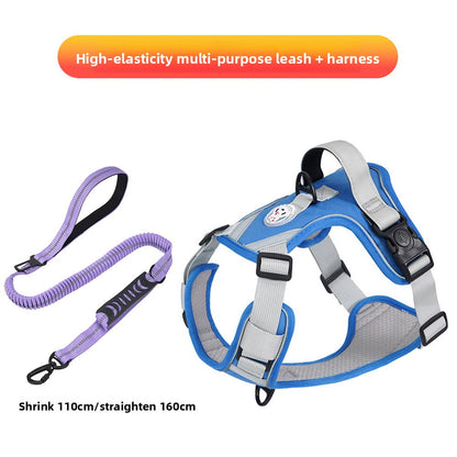 Dog Harness Vest-Style Leash Anti-Pull
