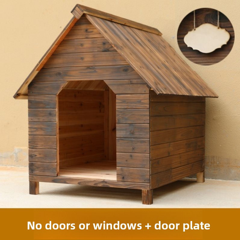 dog house and cat house