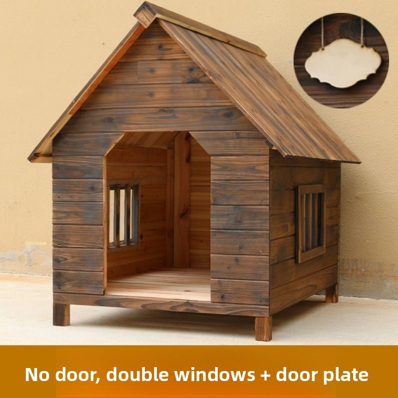 dog house and cat house