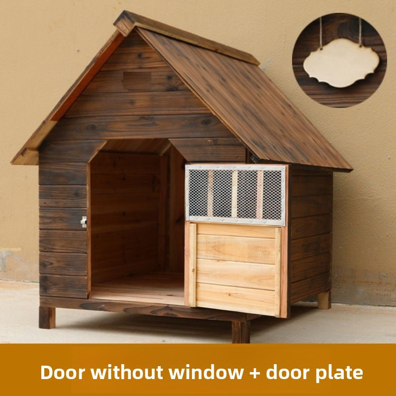 dog house and cat house